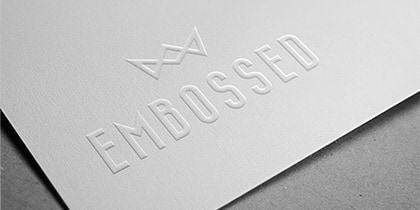 Embossing