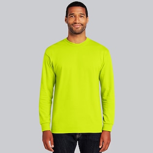 Gildan Ultra Cotton LSL - safety green