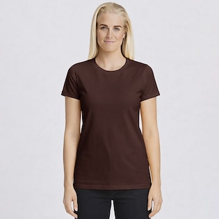 Neutral Ladies Fitted T-shirt - brown