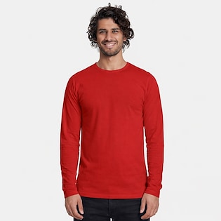 Neutral Mens Longsleeve T-shirt - red