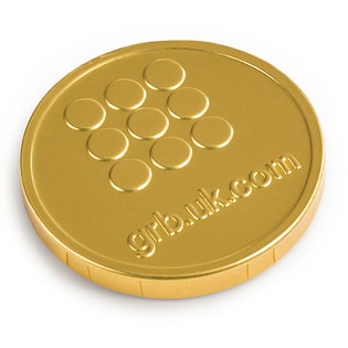 Sjokolademynt Monetas, 36 mm