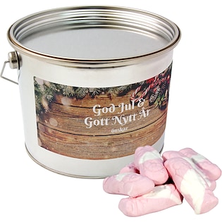 Blikkboks Skumtomtar, 720 g