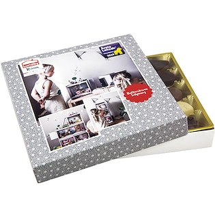 Sjokoladekartong Snowflake, 250 g