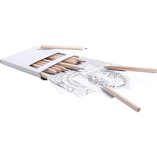 Fargeblyanter Mandala