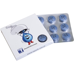 Sjokoladelinser Blister Logo 9