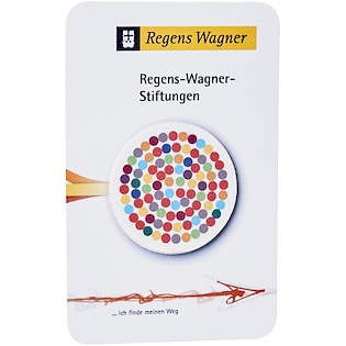 Pusseetikett Nimbus Ø 33 mm