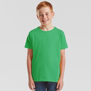 Fruit of the Loom Kids Iconic T - kelly green