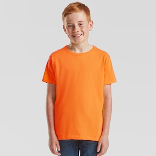 Fruit of the Loom Kids Iconic T - oransje