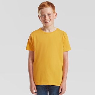 Fruit of the Loom Kids Iconic T - sunflower
