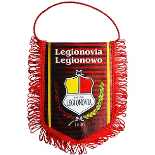 Supportervimpel Utrecht, 20 x 14 cm