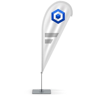 Beachflagg Drop Medium, 310 cm