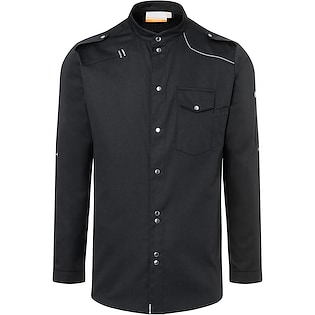 Karlowsky Chef Shirt New Identity - black