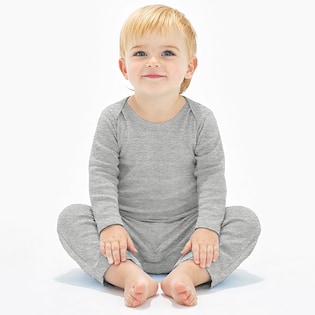 Babybugz Baby Rompasuit - heather grey