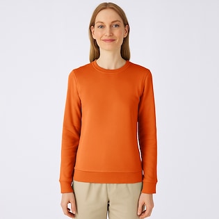 B&C Organic Crew Neck Women - pure orange