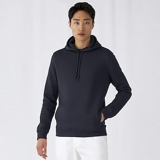 B&C Organic Hooded - navy blue