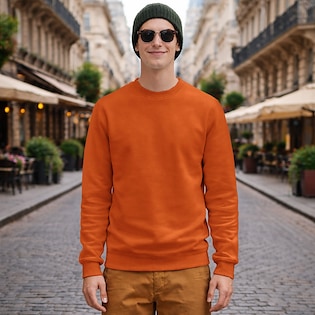 B&C King Crew Neck - pure orange
