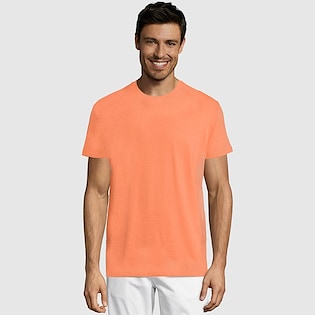 SOL's Regent Unisex T-shirt - apricot