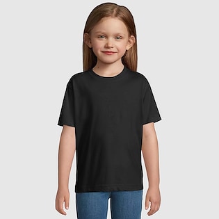 SOL's Regent Kids T-shirt - deep black