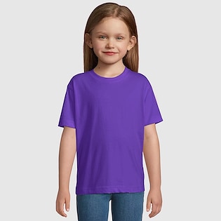 SOL's Regent Kids T-shirt - dark purple