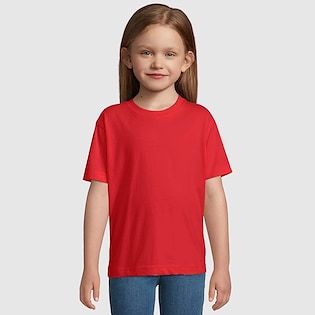SOL's Regent Kids T-shirt - red