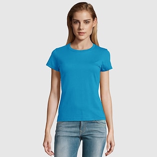 SOL's Imperial Women T-shirt - aqua