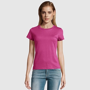SOL's Imperial Women T-shirt - fuchsia