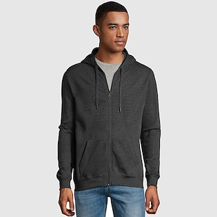 SOL's Stone Unisex Hoodie - charcoal melange