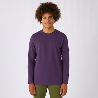 B&C Hashtag E190 LSL Men - urban purple