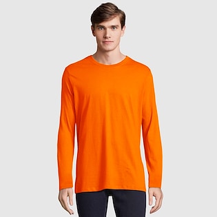 SOL's Imperial Men's Long Sleeve T-shirt - oransje