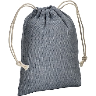 Bomullspose Antonia S, 14 x 10 cm