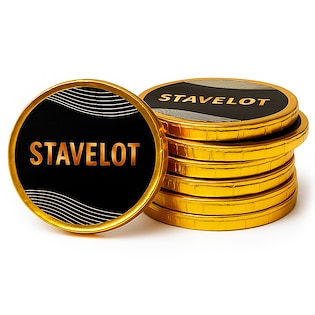 Sjokolademynt Stavelot, 40 mm