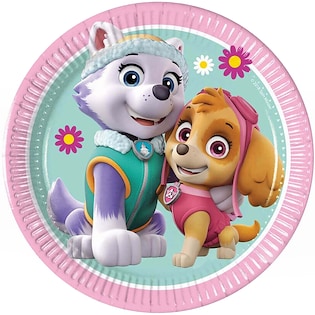 Papptallerken Globo 18 cm