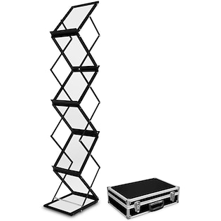 Brosjyrestativ Flex Black Suitcase