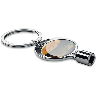 Metallnøkkelring Brookside