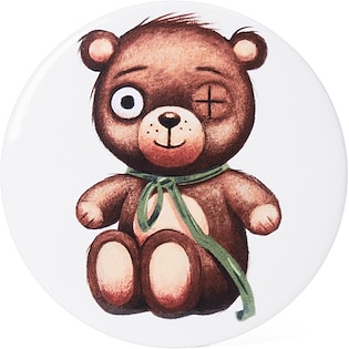 Reklameknapp Topic 76 mm