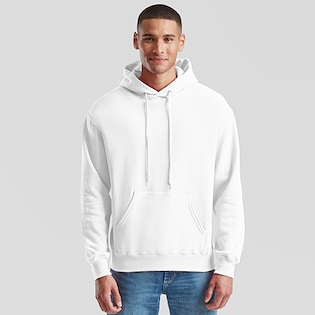 Fruit of the Loom Classic Hooded Sweat - white